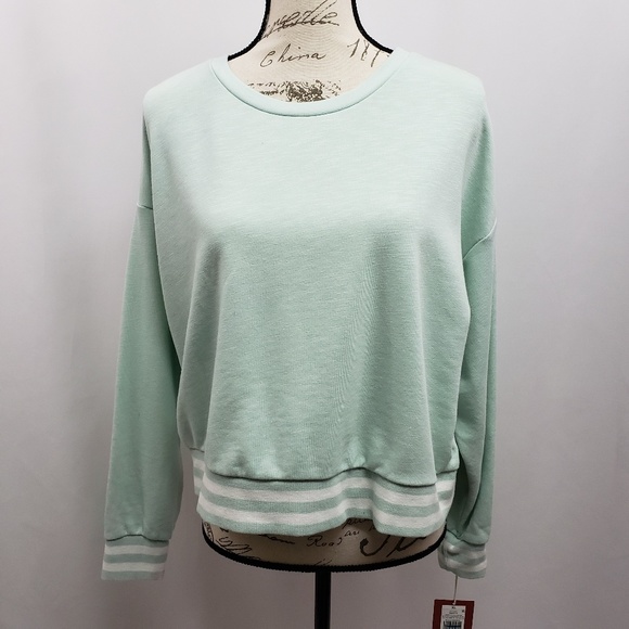 Mossimo Supply Co. Tops - Mossimo Cropped Sweatshirt NWT XL